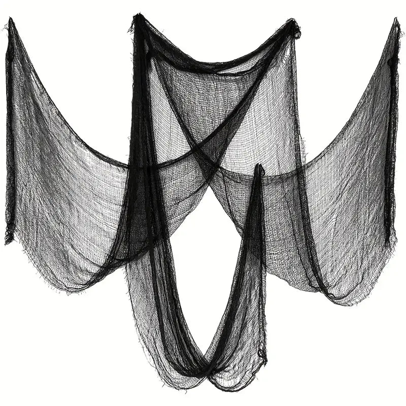 Halloween Black Creepy Cloth Decor