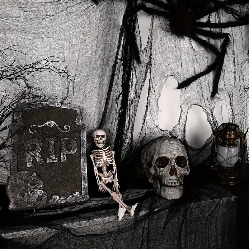 Halloween Black Creepy Cloth Decor