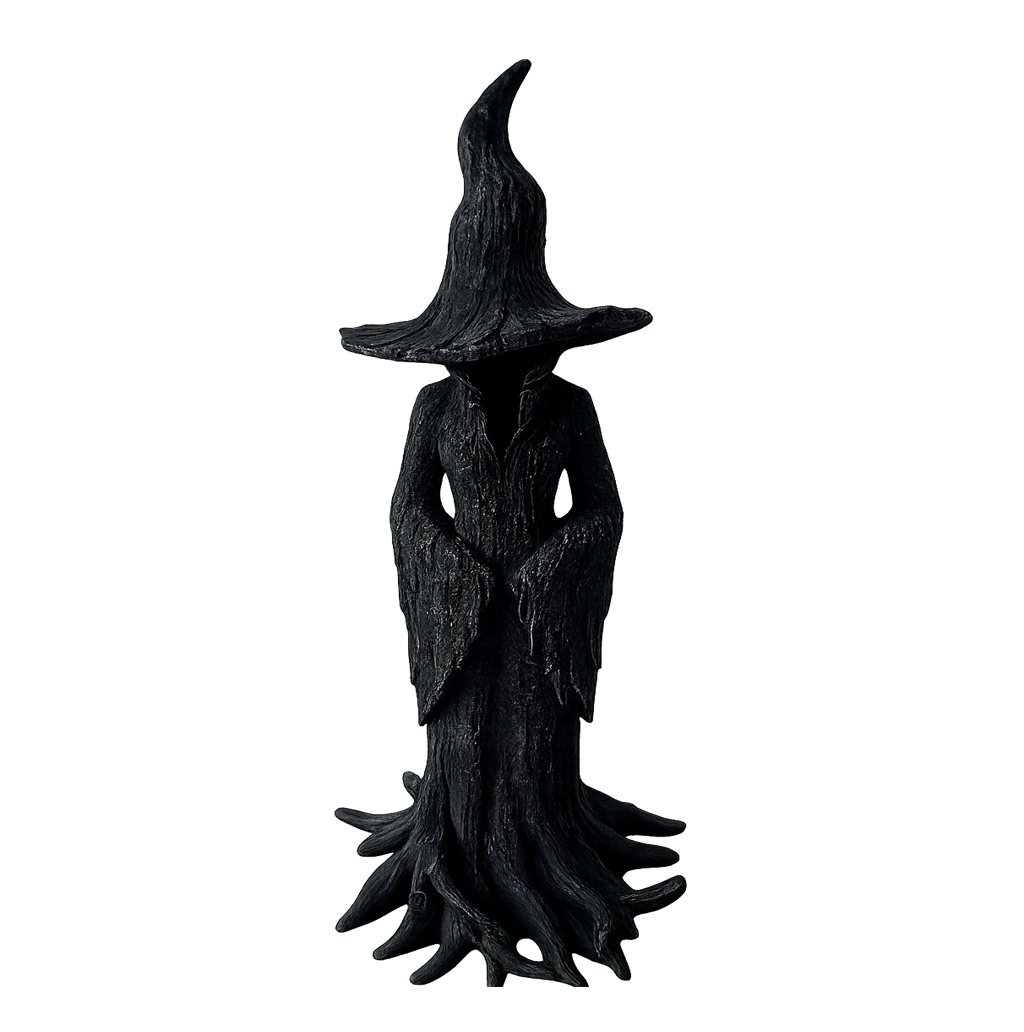 Witch Statue – Halloween Dark Decorative Figurine