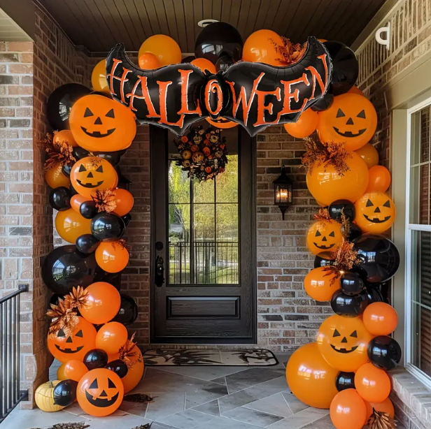 82pcs Halloween Balloon Decoration Set