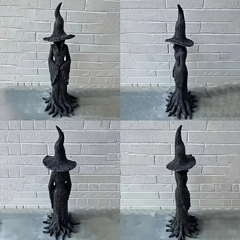 Witch Statue – Halloween Dark Decorative Figurine