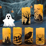 9pcs Remote Control Flameless LED Candle Set