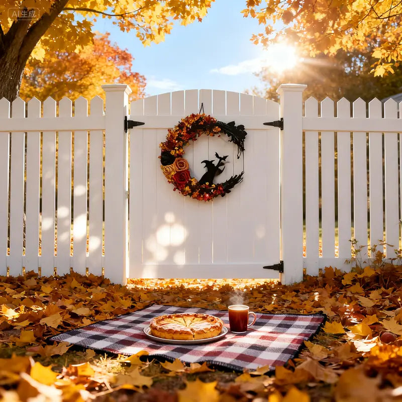 Gothic Halloween Door Wreath